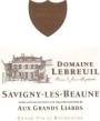 Domaine Lebreuil Savigny-les-Beaune Les Grands Liards 2014 Front Label