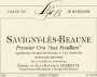 Domaine Lebreuil Savigny-les-Beaune Les Peuillets Premier Cru 2013 Front Label