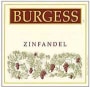Burgess Zinfandel Lodi 1998 Front Label