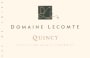 Domaine Lecomte Quincy 2014 Front Label