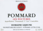 Domaine Lejeune Pommard Les Poutures Premier Cru 2010 Front Label