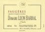 Domaine Leon Barral Faugeres Jadis 2013 Front Label