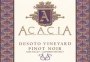 Acacia Desoto Vineyard Pinot Noir 1998 Front Label