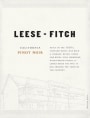 Leese-Fitch Pinot Noir 2011 Front Label