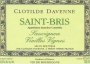 Domaine les Temps Perdus Saint-Bris Vieilles Vignes 2014 Front Label