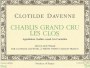 Domaine les Temps Perdus Chablis Les Clos Grand Cru 2008 Front Label
