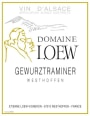Domaine Loew Wethoffen Gewurztraminer 2013 Front Label