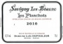 Domaine Lois Dufouleur Savigny les Beaune Les Planchots 2010 Front Label