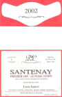 Domaine Loius Lequin Santenay Le Passe-temps  Premier Cru 2002 Front Label