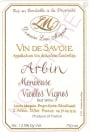 Domaine Louis Magnin Savoie Arbin Mondeuse Vieilles Vignes 2007 Front Label