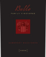 Bello Family Vineyards Cabernet Sauvignon 2009 Front Label