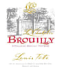 Domaine Louis Tete Brouilly 2014 Front Label
