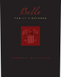 Bello Family Vineyards Cabernet Sauvignon 2011 Front Label