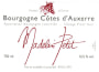 Domaine Madelin Petit Bourgogne Cotes d'Auxerre 2014 Front Label