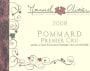 Domaine Manuel Olivier Pommard Premier Cru 2008 Front Label