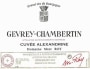 Domaine Marc Roy Gevrey-Chambertin Cuvee Alexandrine 2012 Front Label