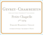 Domaine Marchand-Grillot Gevrey-Chambertin Petite Chapelle Premier cru 2011 Front Label