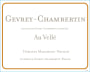 Domaine Marchand-Grillot Gevrey-Chambertin Au Velle 2012 Front Label