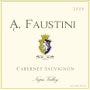 A. Faustini Winery Cabernet Sauvignon 2006 Front Label