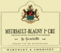 Domaine Martelet de Cherisey Meursault Blagny La Genelotte Premier CRU 2014 Front Label