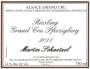 Domaine Martin Schaetzel Alsace Pfersigberg Grand Cru Riesling 2011 Front Label