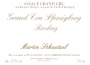 Domaine Martin Schaetzel Alsace Pfersigberg Grand Cru Riesling 2013 Front Label