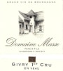 Domaine Masse Givry En Veau Premier Cru 2014 Front Label