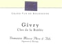 Domaine Masse Givry Clos de la Brulee Blanc 2010 Front Label