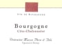 Domaine Masse Bourgogne Cote-Chalonnaise Rouge 2014 Front Label