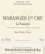Domaine Maurice Charleux & Fils Maranges La Fussiere Premier Cru 2013 Front Label