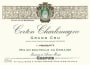 Domaine Maurice et Anne-Marie Chapuis Corton Charlemagne Grand Cru 2005 Front Label