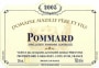 Domaine Mazilly Pere & Fils Pommard 2005 Front Label