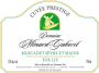 Domaine Menard Gaborit Muscadet Sevre et Maine Sur Lie Cuvee Prestige 2015 Front Label