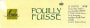 Domaine Olivier Merlin Pouilly-Fuisse 2009 Front Label
