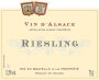 Domaine Mersiol Riesling 2007 Front Label