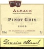 Domaine Mersiol Pinot Gris 2009 Front Label