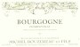 Michel Bouzereau Bourgogne Chardonnay 2012 Front Label