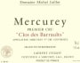 Domaine Michel Juillot Mercurey Clos des Barraults Premier Cru Rouge 2012 Front Label