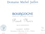 Domaine Michel Juillot Bourgogne Pinot Noir 2011 Front Label
