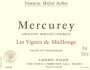 Domaine Michel Juillot Mercurey Les Vignes de Maillonge 2013 Front Label