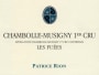 Patrice Rion Chambolle-Musigny Les Fuees Premier Cru 2013 Front Label