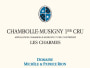 Patrice Rion Chambolle-Musigny Les Charmes Premier Cru 2012 Front Label