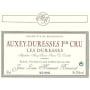 Domaine Moissenet Bonnard Auxey-Duresses Les Duresses Premier CRU 2013 Front Label