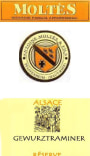 Domaine Moltes Antoine & Fils Reserve Gewurztraminer 2013 Front Label