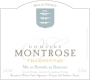Domaine Montrose Chardonnay 2015 Front Label