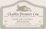 Domaine Mosnier Chablis Cote De Lechet Premier Cru 2014 Front Label