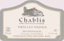 Domaine Mosnier Chablis Vieilles Vignes 2008 Front Label