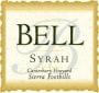 Bell Wine Cellars Canterbury Vineyard Syrah 2014 Front Label