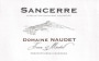 Domaine Naudet Sancerre Rouge 2014 Front Label