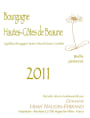 Domaine Naudin-Ferrand Bourgogne Hautes Cotes de Beaune Bellis Perennis 2011 Front Label